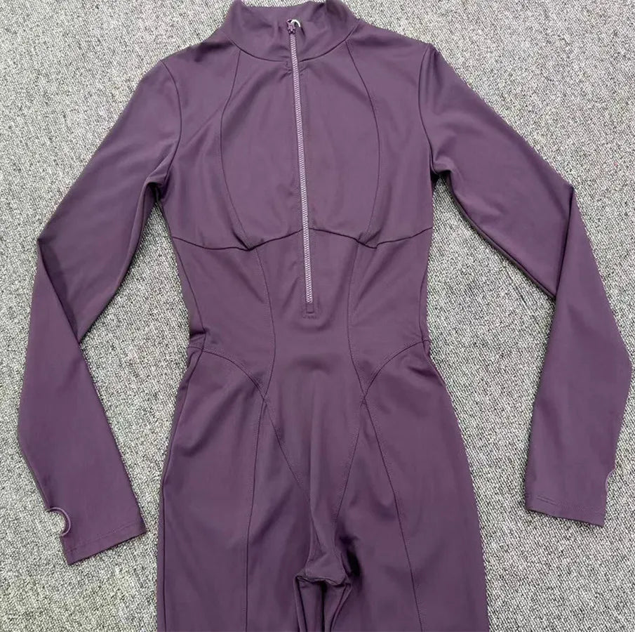 One Piece Jumpsuit – Triangle Back – Nylon Elastane – Sleeveless | KIMLUD