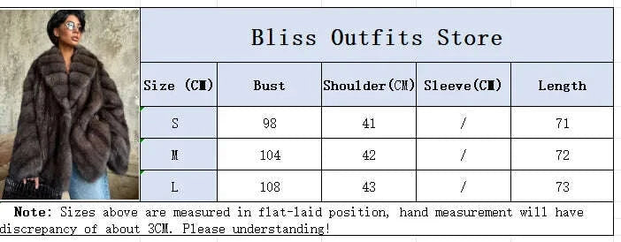 KIMLUD, Women Patchwork Faux Fur Coat Elegant Contrast Full Sleeve Lapel Loose Long Staple Plush Jacket Winter High Street Outerwears, KIMLUD Womens Clothes