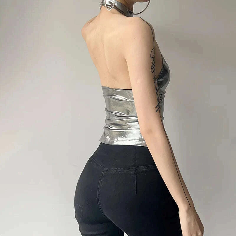 shiny-silver-patent-leather-tank-top-women-slim-halter-crop-tops-backless-camisole-female-tube-top-cropped-vestkimlud-womens-fashion-34623799