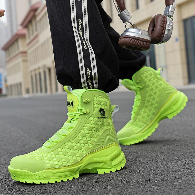 Men's Winter Boots – Warm Waterproof Non-Slip Plush – Snow Boots | KIMLUD