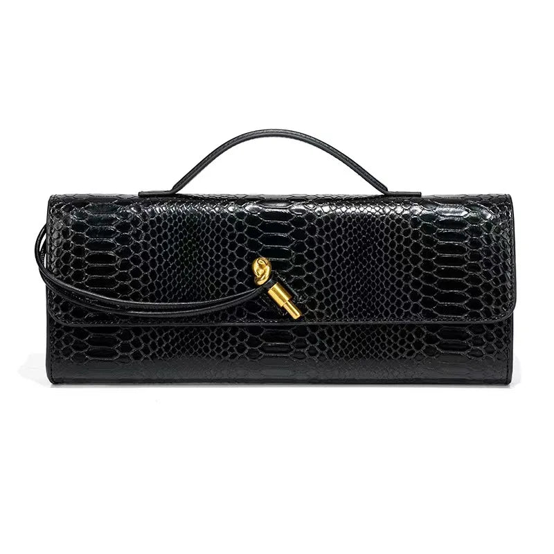 Top-Handle Bag – Geometric Pattern – Acrylic | KIMLUD