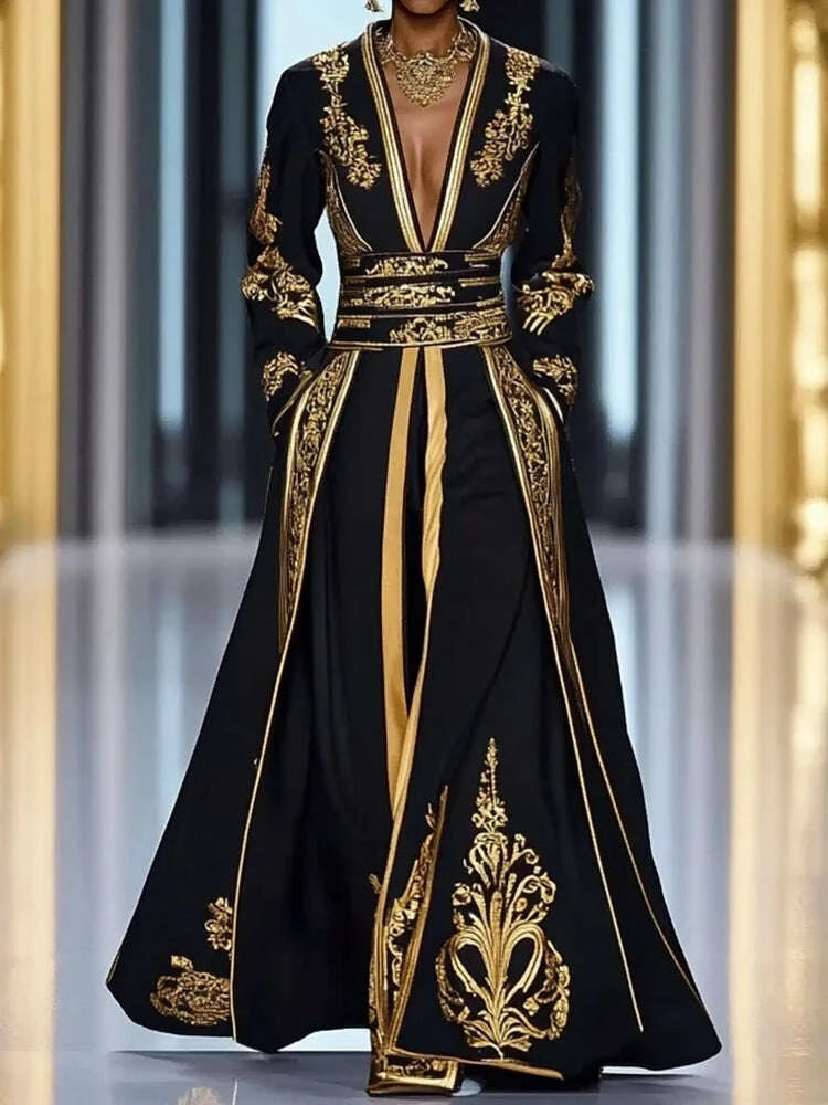 retro-patchwork-printing-fashion-maxi-dress-women-autumn-long-sleeve-chic-party-dress-2025-v-neck-vintage-loose-ladies-dresseskimludkimlud-35572578