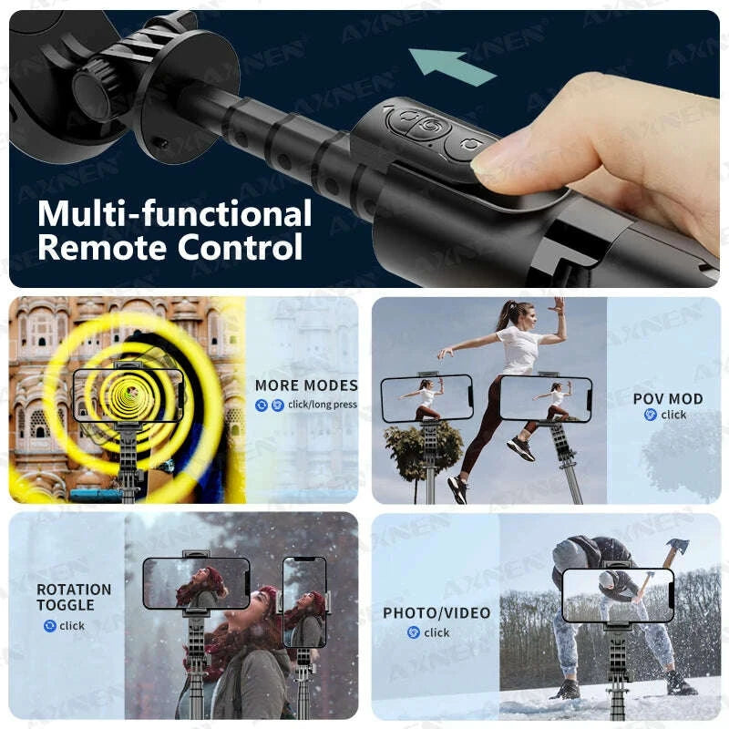 l18s-handheld-gimbal-stabilizer-for-android-iphone-smartphone-360-rotate-shot-selfie-stick-monopod-tripod-with-3-color-lightkimludkimlud-35561693