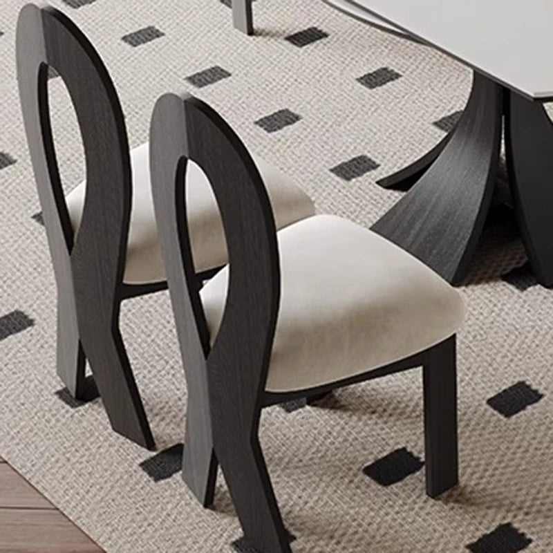 Wooden Nordic Mid Century Folding Dining Chair Ergonomic Comfort — Natural | KIMLUD