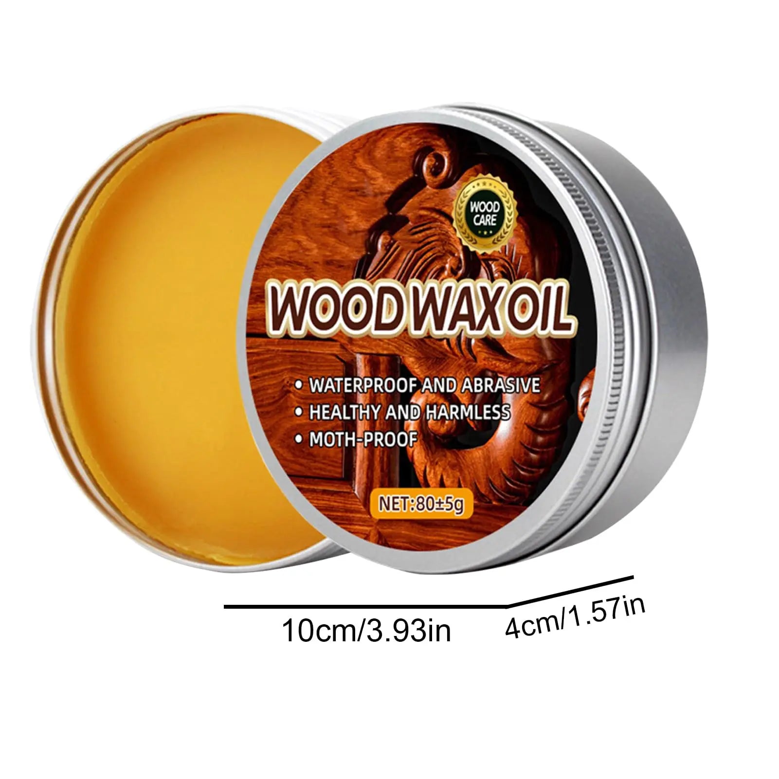 Environmentally Friendly Wood Wax Oil For Furniture And Floors — Original Mahogany | KIMLUD
