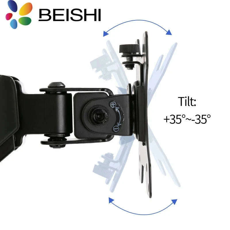 wall-mount-swivel-tilt-rotation-full-motion-adjustable-articulating-for-most-24-45-led-lcd-monitor-wall-mount-vesa-100x100mmkimlud-womens-fashion-34601412