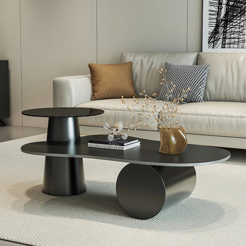 Wooden Side Table Modern Minimalist — Natural | KIMLUD