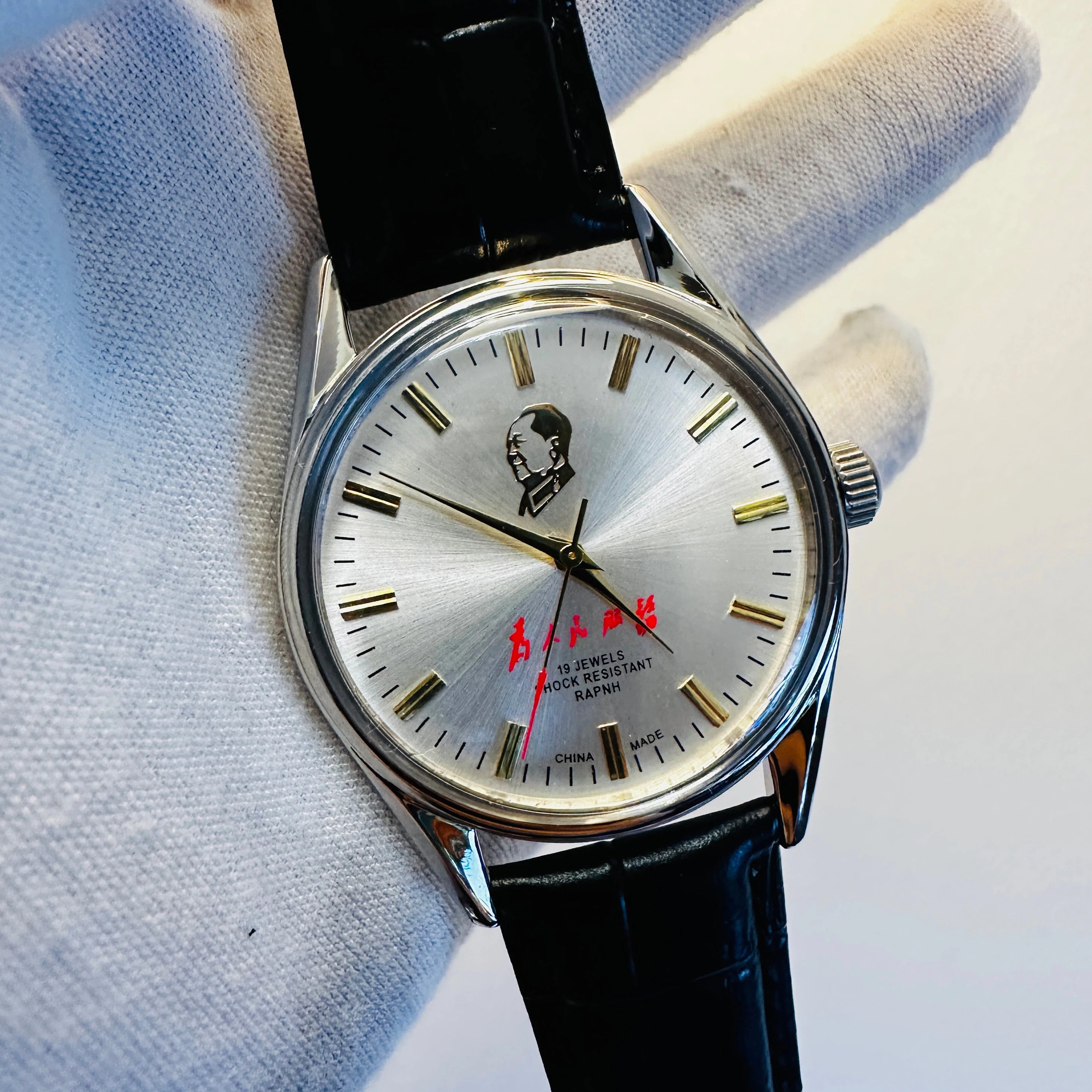 Men Mechanical Watch Manual Winding Retro Waterproof Mens Watch Religio Masculino Watche for Men