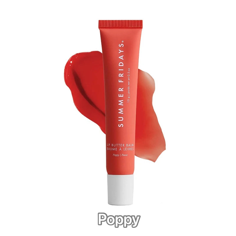 Summer Friday's Vanilla Beige Lip Balm Moisturizing Transparent Lipstick Set Smooth Soft Tube Mirror Lip Gloss Lip Makeupv
