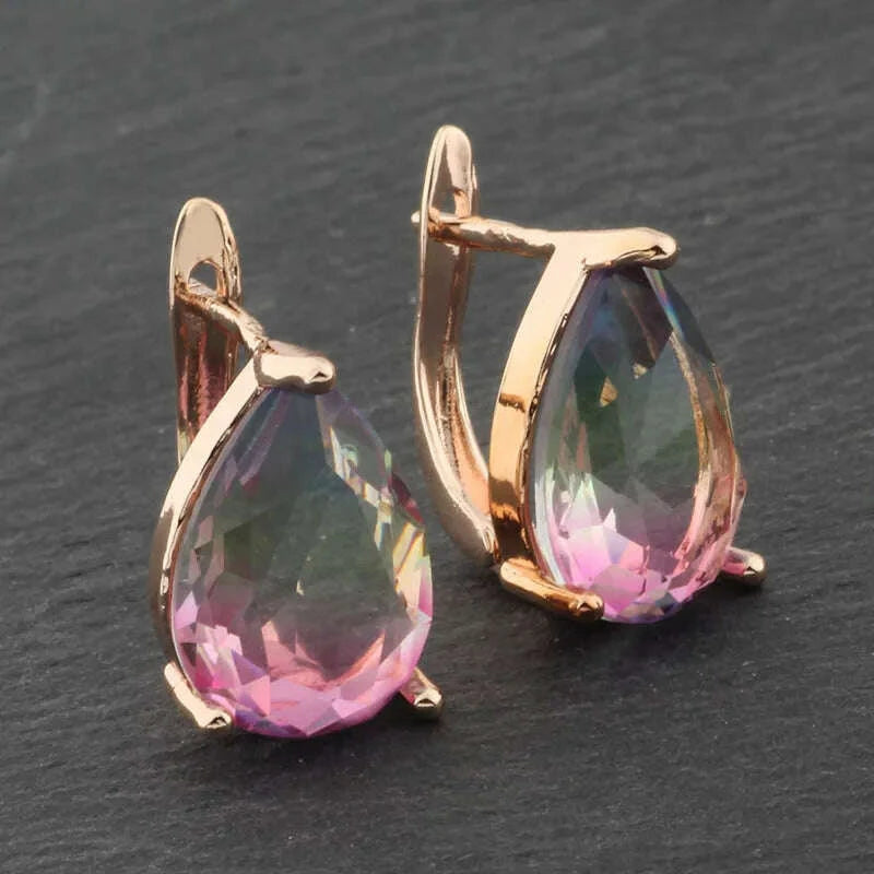 new-2022-luxury-for-wedding-drop-earrings-for-women-fine-585-rose-gold-color-water-drop-long-dangle-earrings-fashion-jewelrykimlud-womens-fashion-34623648