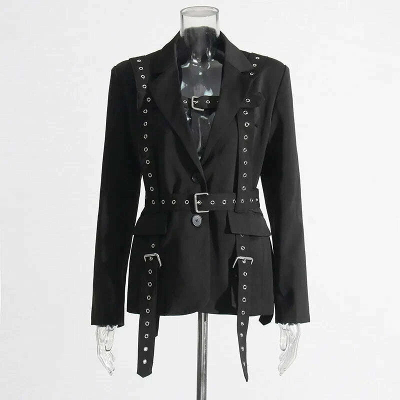 solid-color-high-end-coat-2025-spring-summer-new-trend-rivet-waist-tied-long-sleeve-mid-length-draped-small-blazer-for-womenkimlud-womens-fashion-34621529