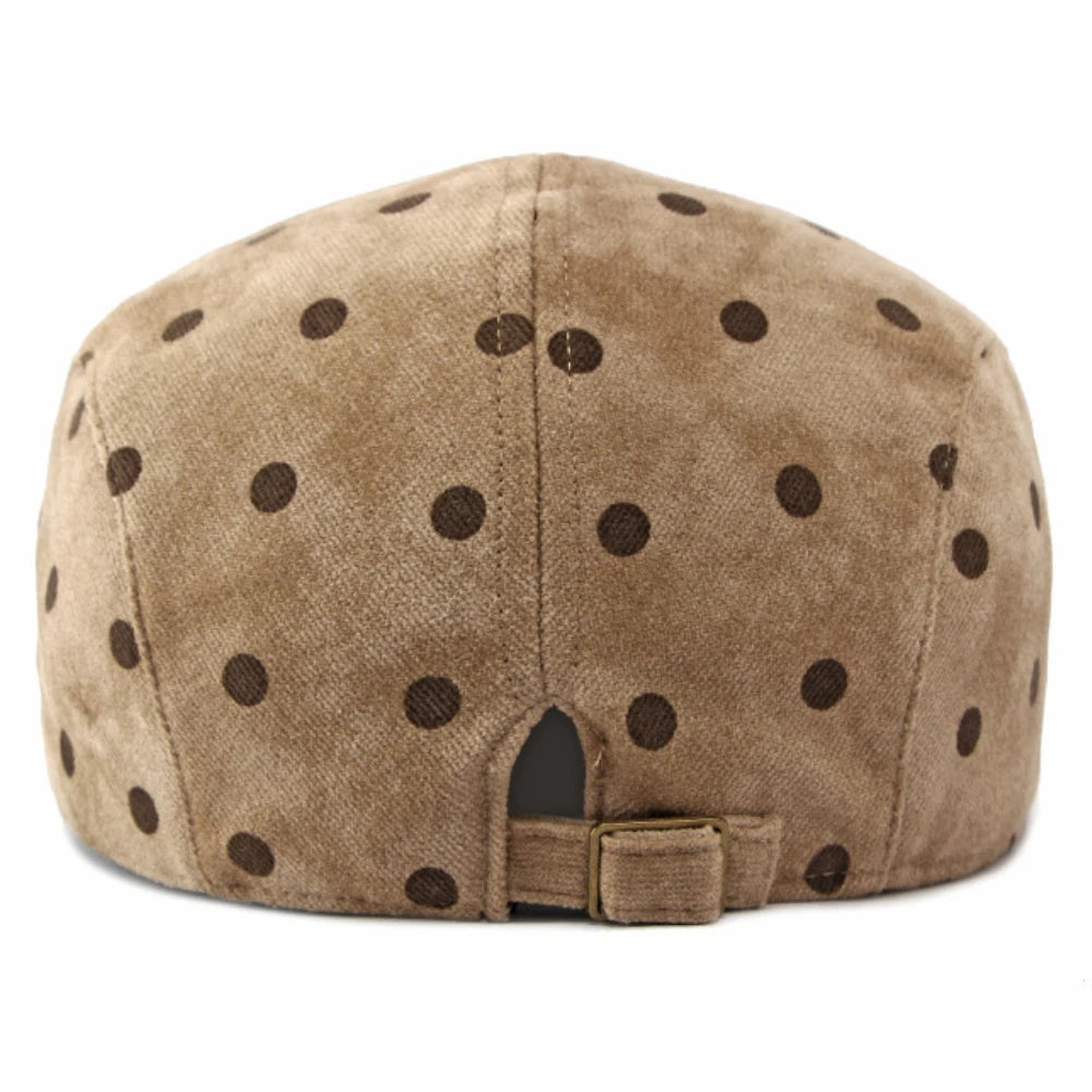 Beret – Retro Artist Painter Style – Faux Suede | KIMLUD
