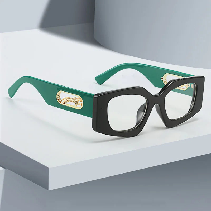 Polycarbonate Retro Oval Sunglasses — Black | KIMLUD