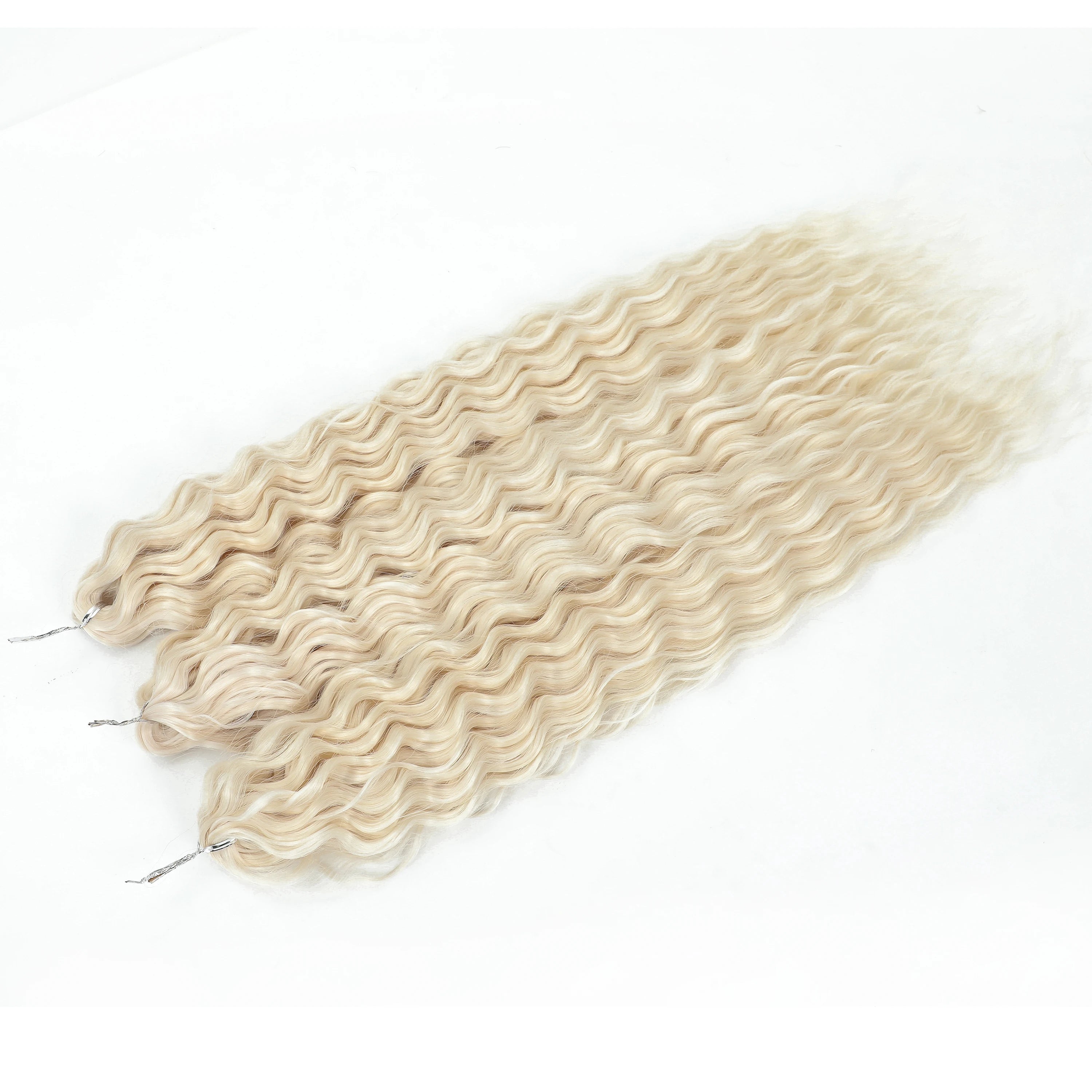 Crochet Braids Synthetic Hair High Temperature — Ombre Brown | KIMLUD
