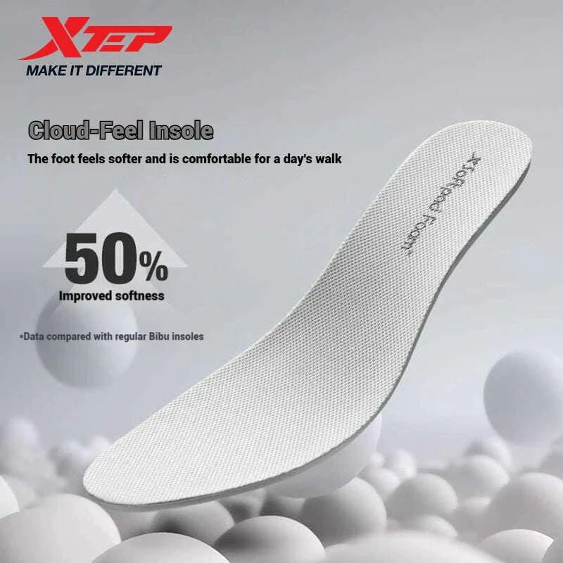 KIMLUD, Xtep Little Basque 2 Casual Shoes for Men 2025 Summer Vintage Breathable Comfortable Non-Slip Durability Sneakers 875219320017, KIMLUD Womens Clothes