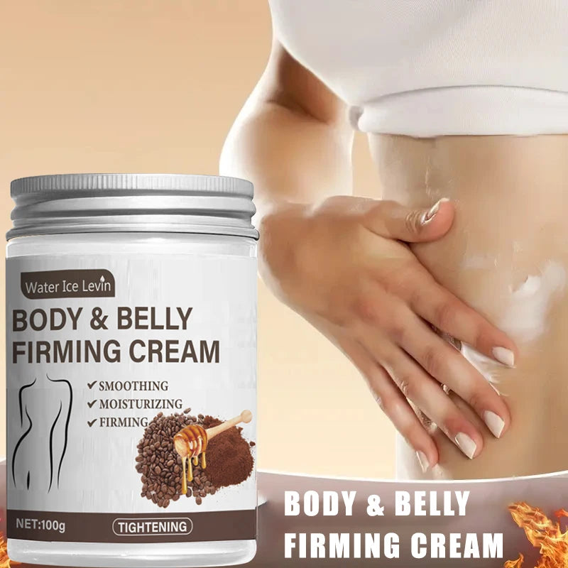 Caffeine-Infused Firming Cream For Abdomen And Thighs — Ivory | KIMLUD