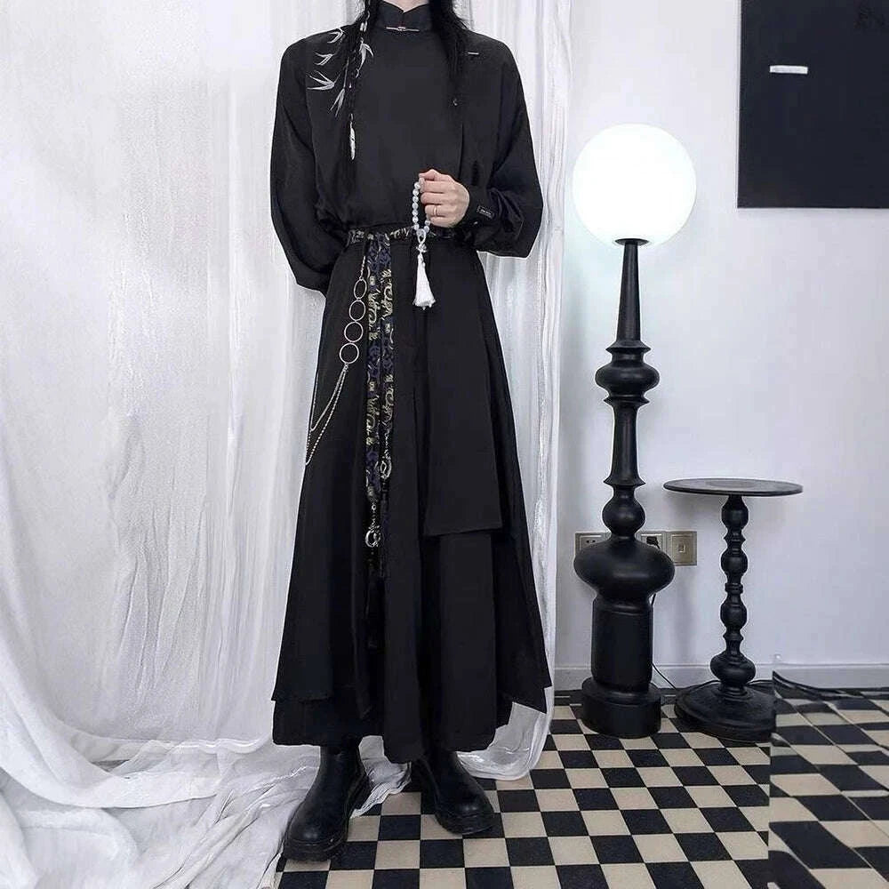 2025-summer-new-mens-splicing-irregular-skirt-pants-chinese-retro-fashion-trend-leisure-loose-breathable-niche-mens-bottomskimlud-womens-fashion-34606200