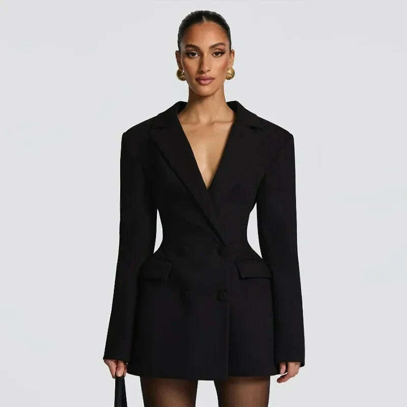 solid-waist-cinching-blazer-dress-women-chic-long-sleeves-lapel-v-neck-double-breasted-slim-short-dresses-lady-daily-street-gownkimlud-womens-clothes-35075598