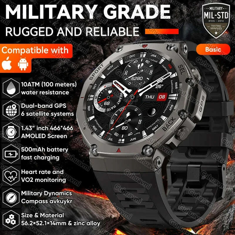 t-rex-3-built-in-dual-band-gps-military-smartwatch-men-compass-altimeter-barometric-10atmip69k-waterproof-170-sport-smartwatchkimlud-womens-fashion-34608243
