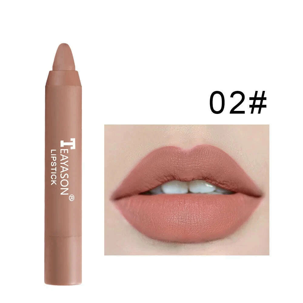 teayason-nude-velvet-matte-lipstick-long-lasting-moisturizing-lip-crayon-high-pigment-rotate-lipsticks-pen-woman-cosmeticskimlud-womens-fashion-34599667