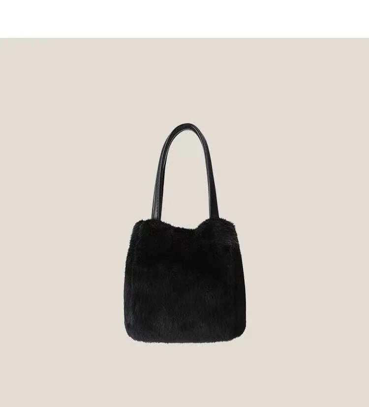 2025-new-khaki-plush-bag-hand-held-bucket-bag-womens-korean-style-commuting-small-bag-fashionable-and-versatile-fur-shoulder-bakimludkimlud-35556380