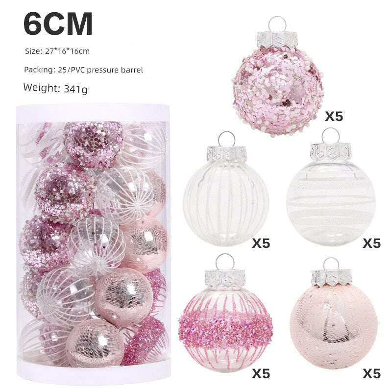 KIMLUD, Christmas Tree 42 Scenes Christmas Decorations, KIMLUD Womens Clothes