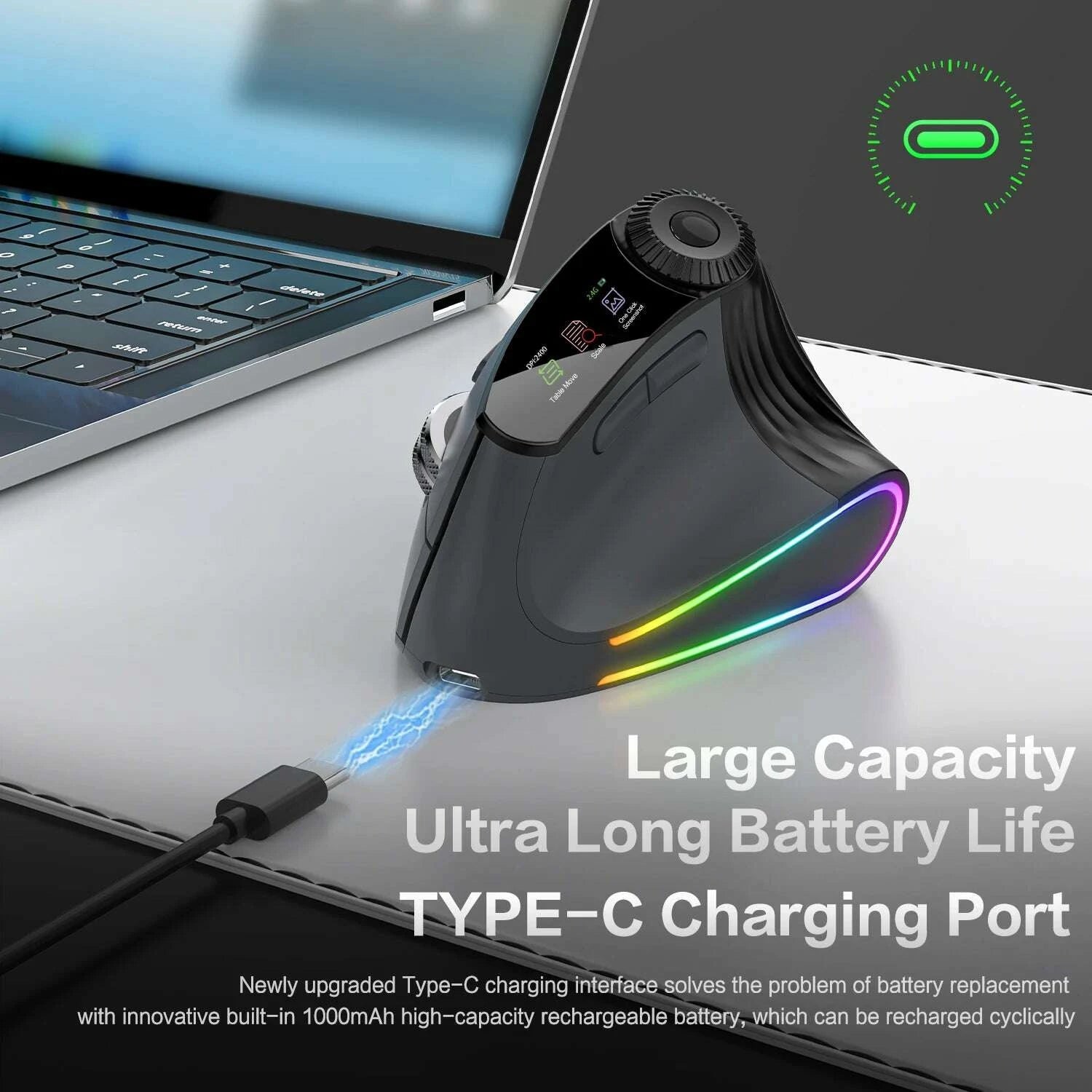 jomaa-backlit-bluetooth-wireless-vertical-mouse-with-oled-screen-rechargeable-usb-wired-gaming-mouse-24000dpi-speed-rollerkimludkimlud-35567609