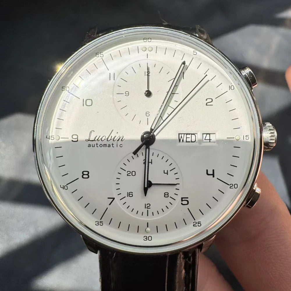 Mens Fashion Mechanical Watches Business Automatic Wristwatch Stainless Steel Luminous Designer Clock Reojes De Hombre New 2023