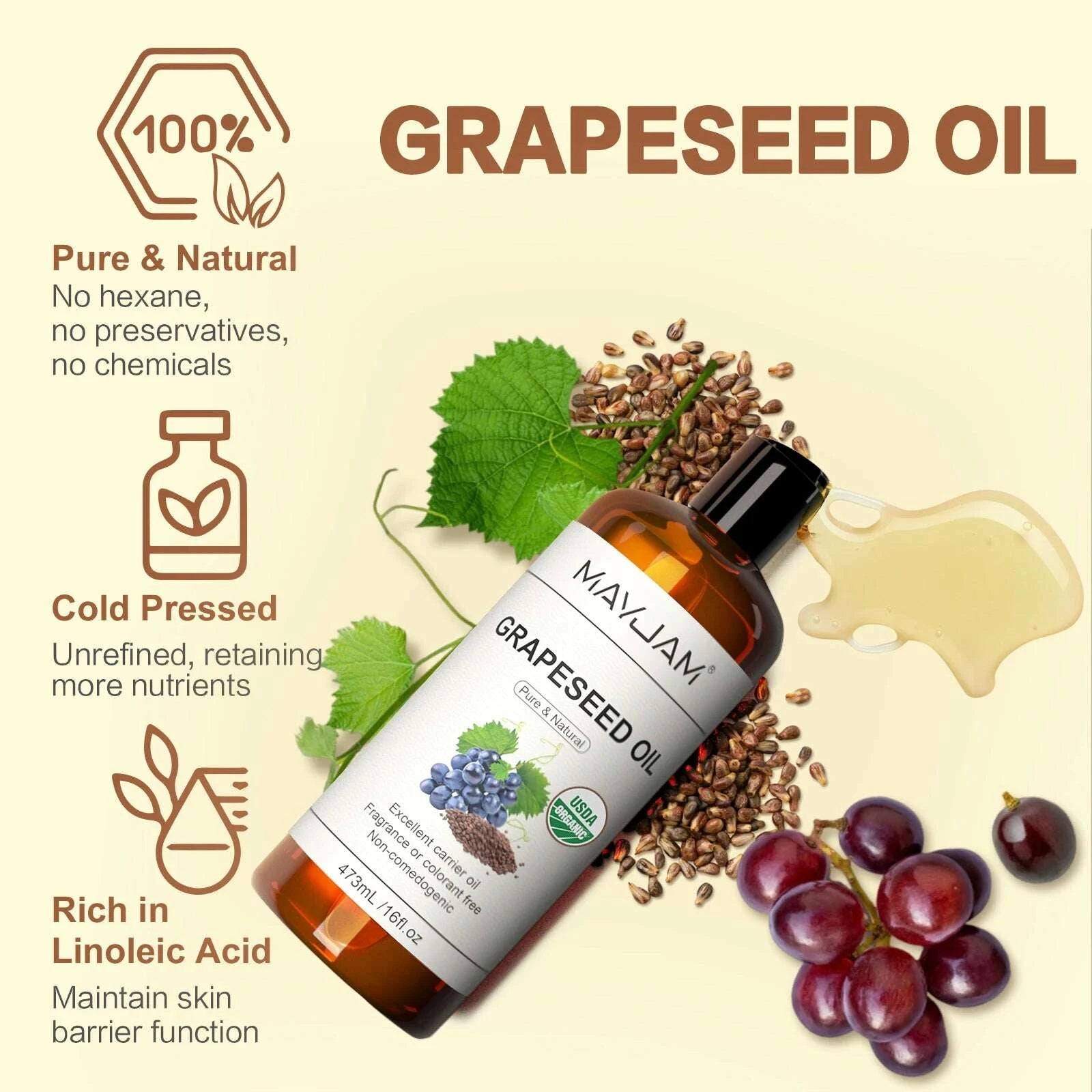 16floz-organic-grapeseed-oil-for-skin-care-cold-pressed-pure-natural-carrier-oil-body-oil-massage-nourish-moisturize-brightenkimludkimlud-35561338