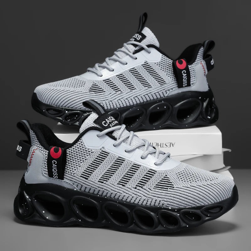 Men's Casual Shoes – Shock-Absorbing – Breathable Lace-Up – EVA | KIMLUD