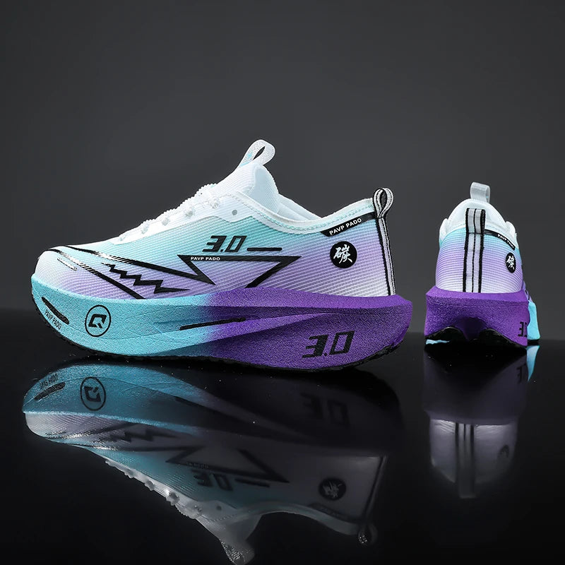 Running Shoes Men Carbon Board Marathon Speciality Sports Breathable Lightweight Women's Comfortable Athletic Sneakers