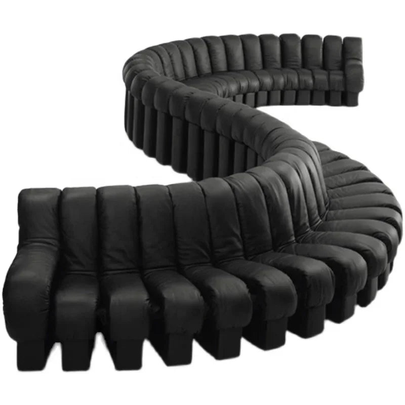 A Snake sofa furniture modular combination stretches freely