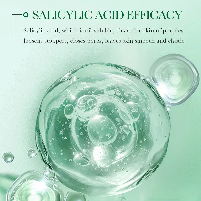 KIMLUD, BIOAQUA Salicylic Acid Acne Removing Essence Face Serum skincare Moisturizing Repairing Acne Treatment Facial Serum Skin Care, KIMLUD Womens Clothes