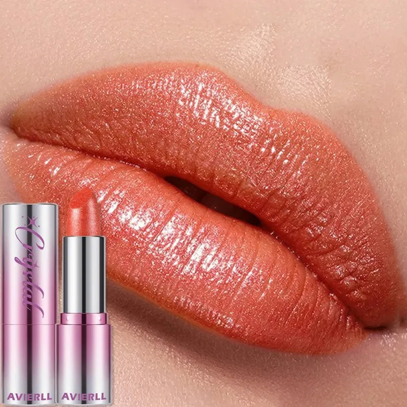14 Colors Metallic Sparkle Lipstick Polarizing Glitter Shiny Lip Gloss Waterproof Long Lasting Gold Pearl Shine Sexy Lips Makeup
