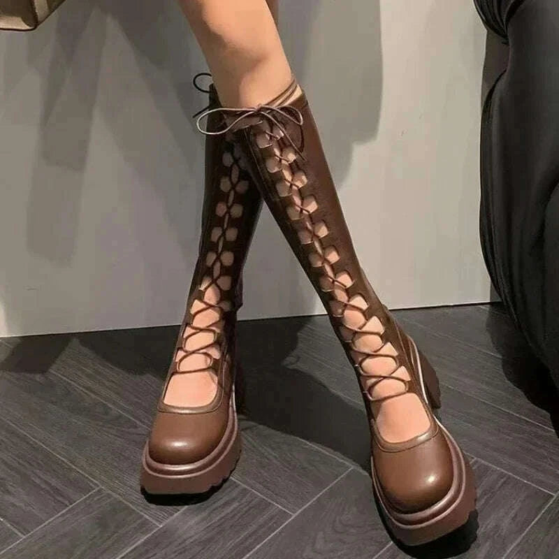 2024-summer-new-female-breathable-hollowed-out-mesh-boots-genuine-leather-high-knight-boots-knee-high-heels-show-thin-cool-bootskimlud-womens-fashion-34621821