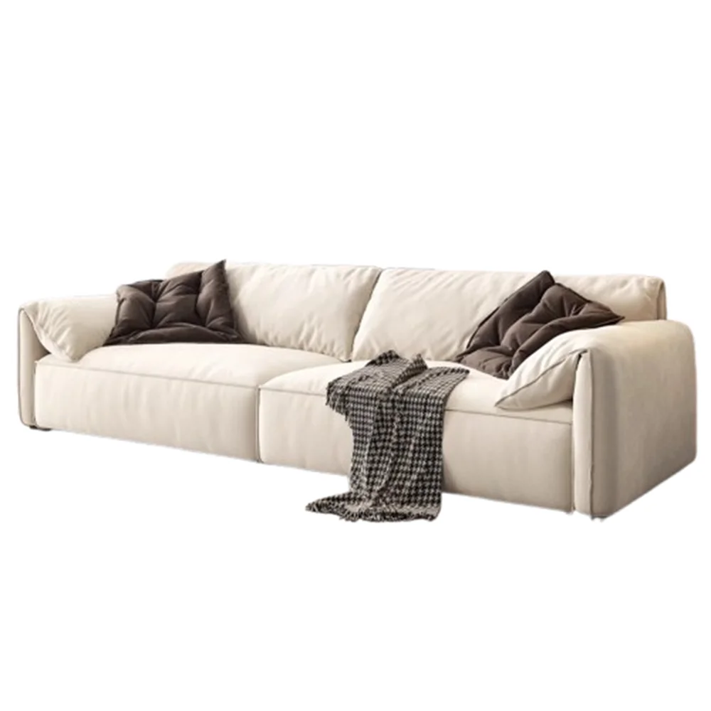 Longer Designer Armrest Sofa Pillows Luxury European Living Room Lounge Sofa Lazy Modular Nordic Woonkamer Banken Home Furniture