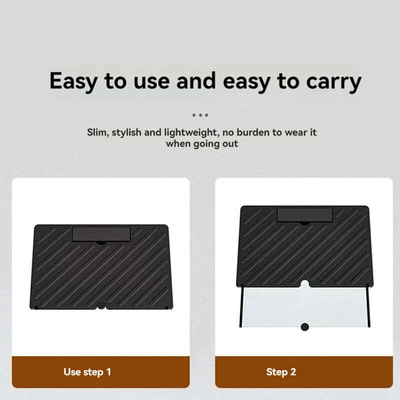 KIMLUD, 【ABUP】20 Inch Screen Magnifier 3D HD Phone Magnification Projector Screen Magnification Compatible with All Smartphones,Black, KIMLUD Womens Clothes