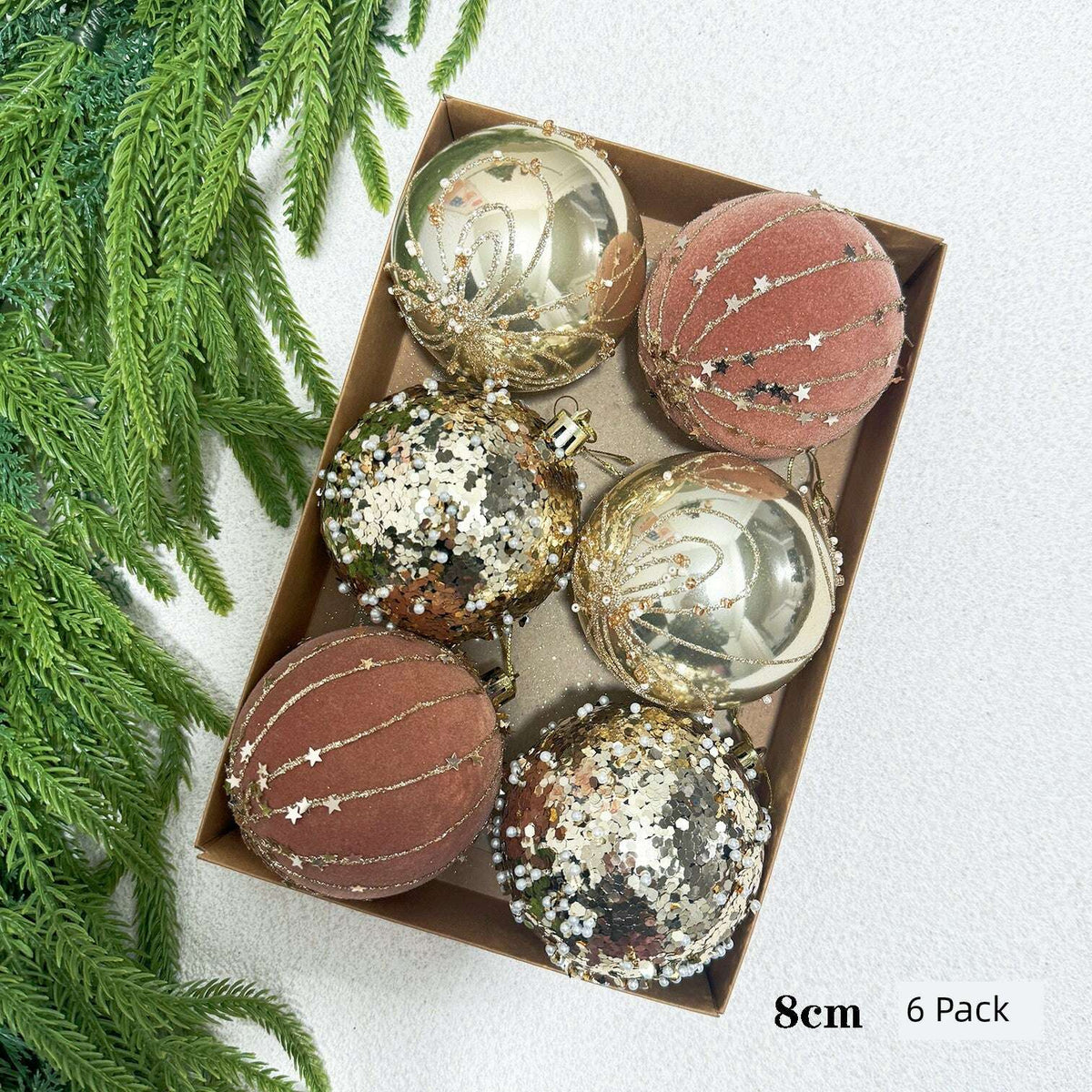 KIMLUD, Christmas Tree 42 Scenes Christmas Decorations, KIMLUD Womens Clothes