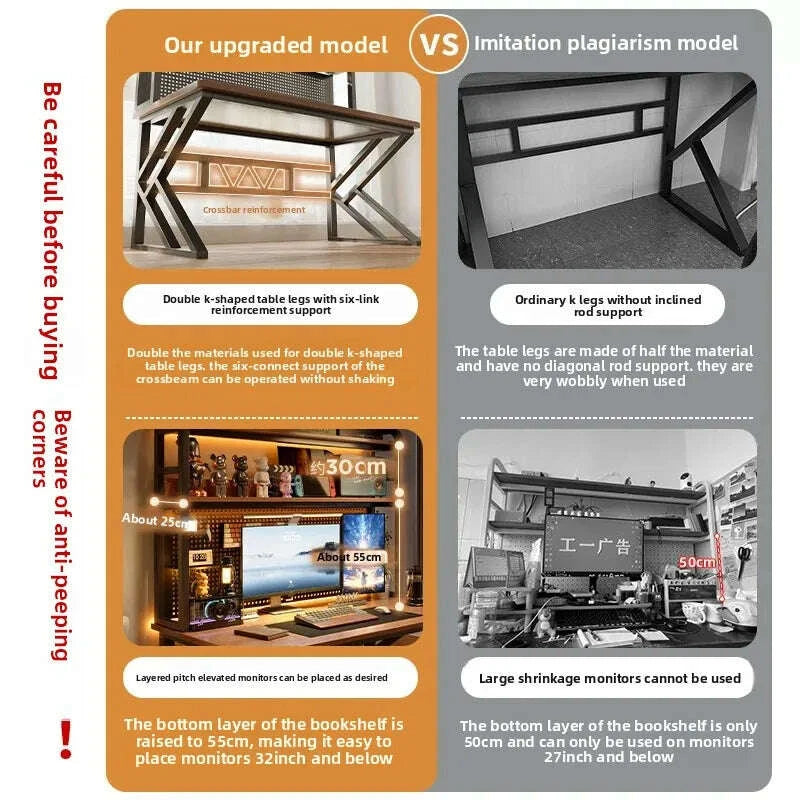ergonomic-gaming-desk-with-built-in-bookshelf-cable-management-system-compact-computer-desk-for-small-spaces-bedroom-homekimludkimlud-35572279