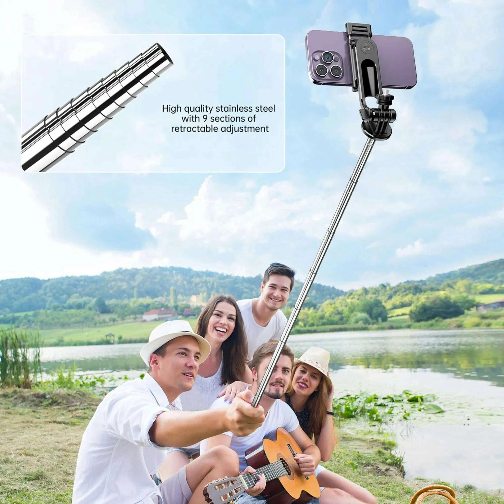 c13c13d-portable-selfie-stick-bluetooth-remote-360-rotation-tripod-stand-with-phone-holder-bracket-monopod-for-camera-smartphonekimludkimlud-35562782