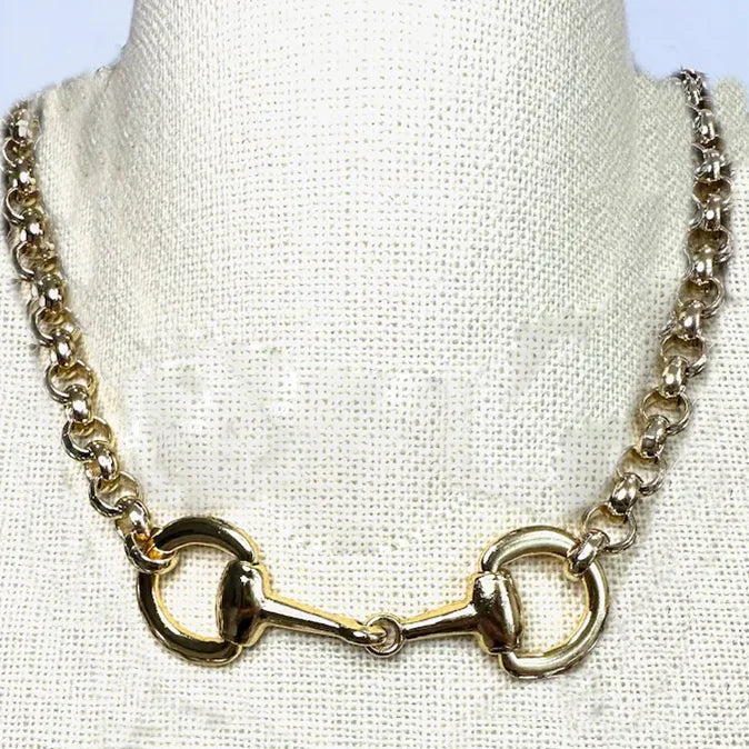 Pendant Necklace – O Chain Design – Copper | KIMLUD