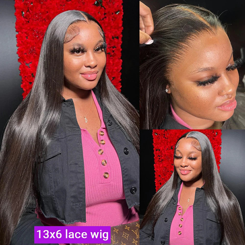 Lace Frontal Wig – 360 Front – Brazilian Human Hair – Straight | KIMLUD
