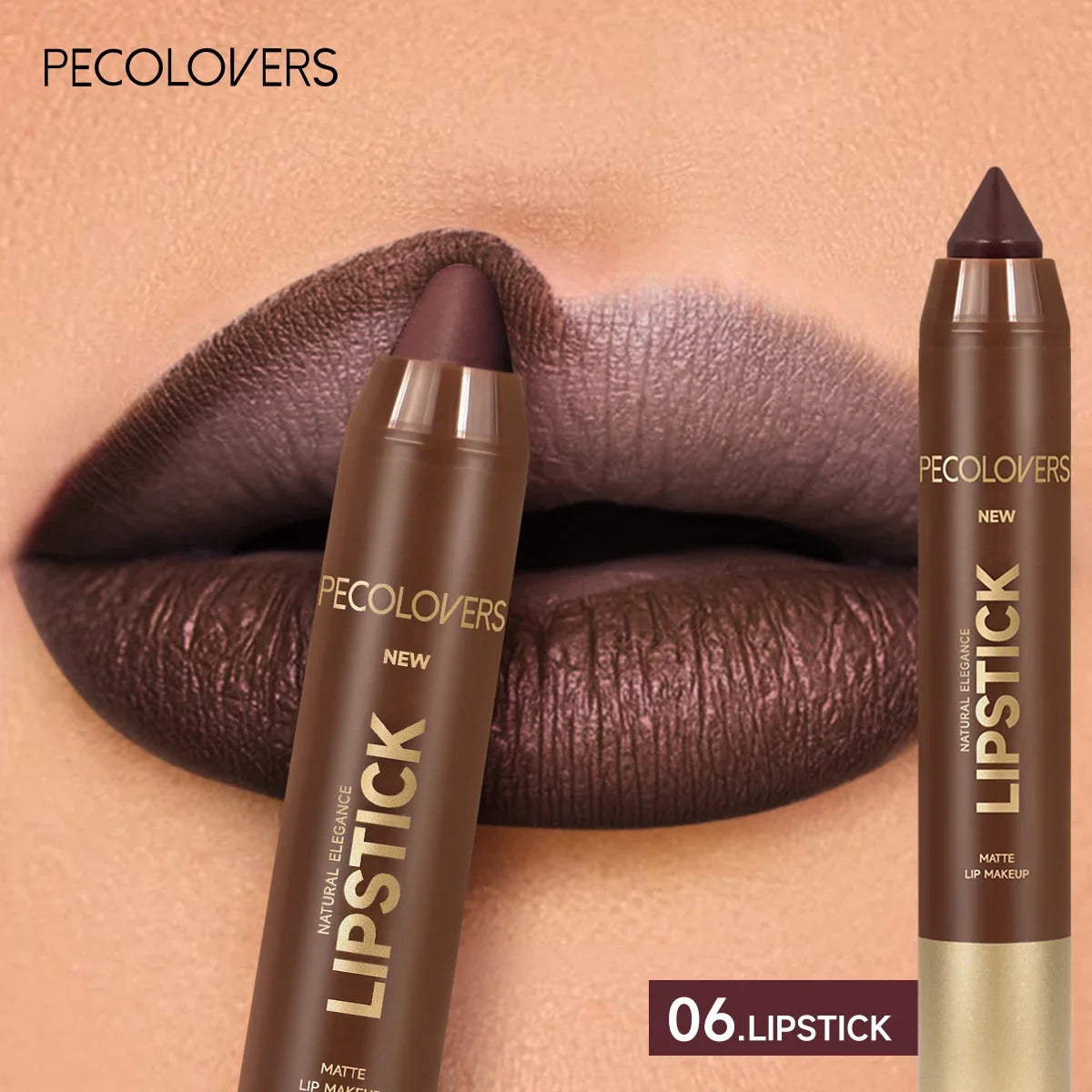 Matte Lipstick Waterproof Velvet — Multicolor | KIMLUD