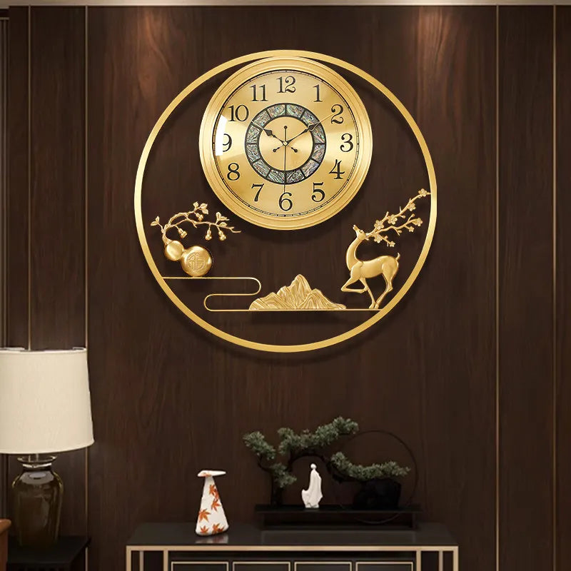 Big Size Living Room Wall Watch Design Aesthetic Luxury Digital Silent Clock Wall Creative Fashion Reloj De Pared Home Decor