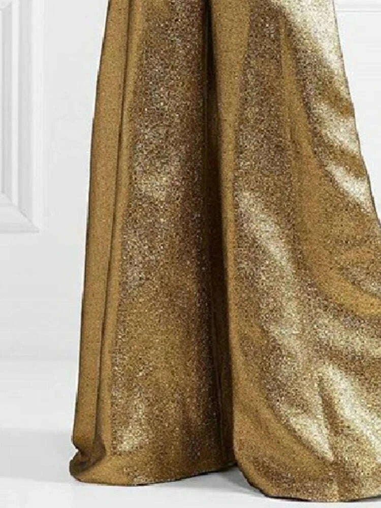 womens-stylish-party-wear-pants-solid-gold-high-waist-a-line-wide-leg-pants-zippered-full-length-trousers-casual-pantskimlud-womens-clothes-35075940