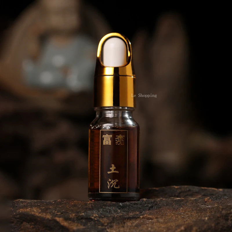 10ml Natural Agarwood Essential Oil High Concentration Lasting Drope-type Indoor Office Aroma Machine Calming/purifying The Air