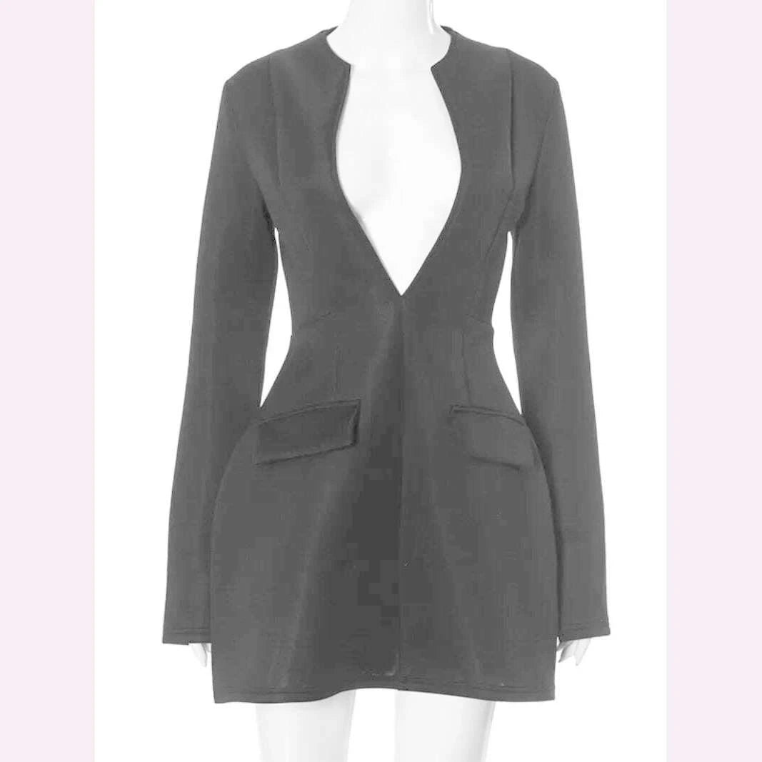fashion-deep-v-neck-tunics-short-dress-white-black-women-autumn-winter-long-sleeve-high-waist-party-dresses-female-blazer-dress-kimlud-kimlud-33911890