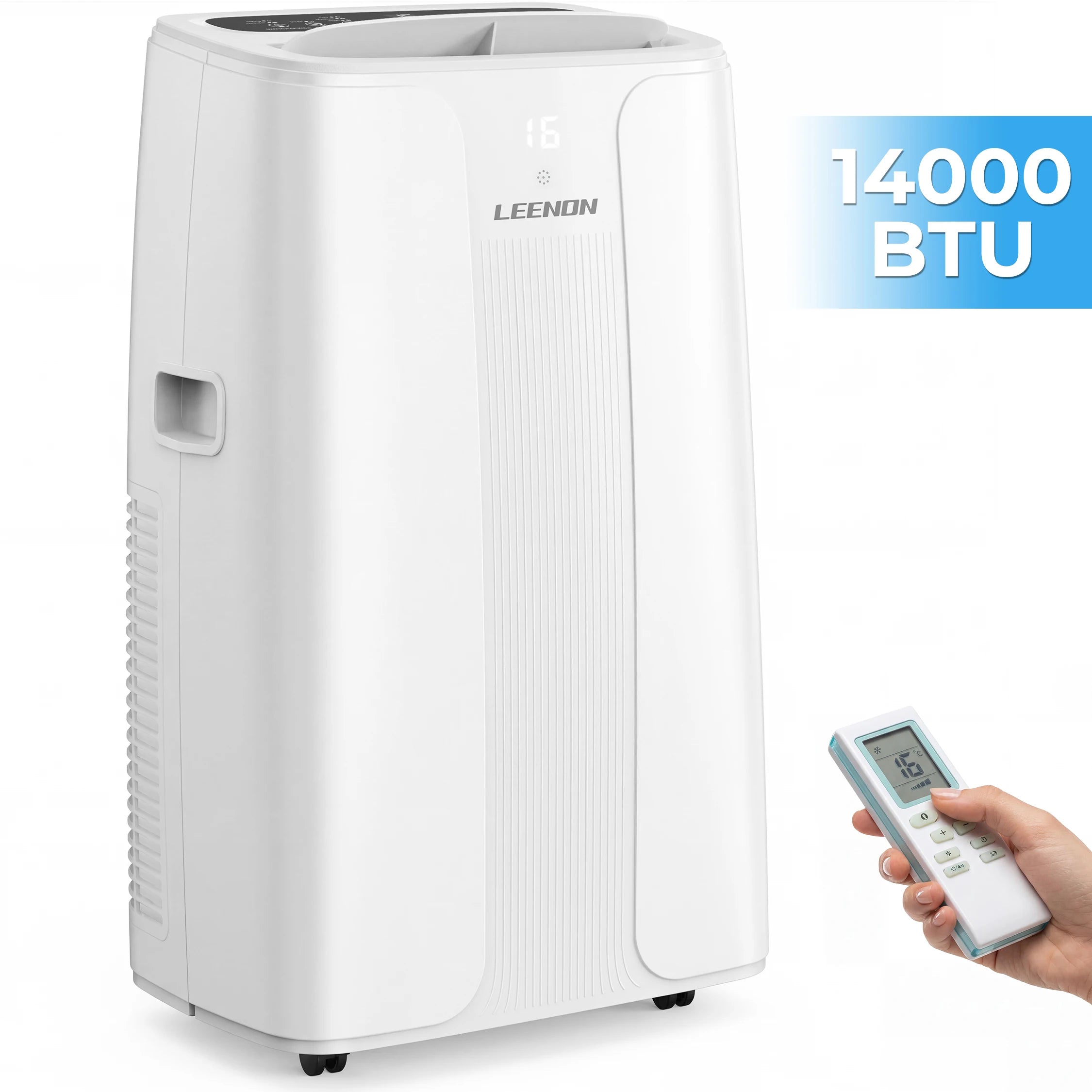 Mobile Air Conditioner 14000 BTU Cooling — White | KIMLUD