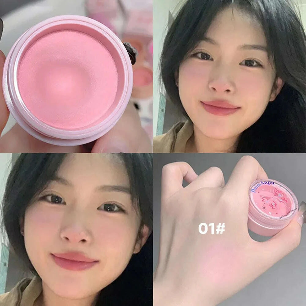 airy-blush-clay-pigmented-powdery-cream-blusher-daimanpu-long-lasting-tender-look-uplifting-color-matte-girlish-blushkimlud-womens-fashion-34599157