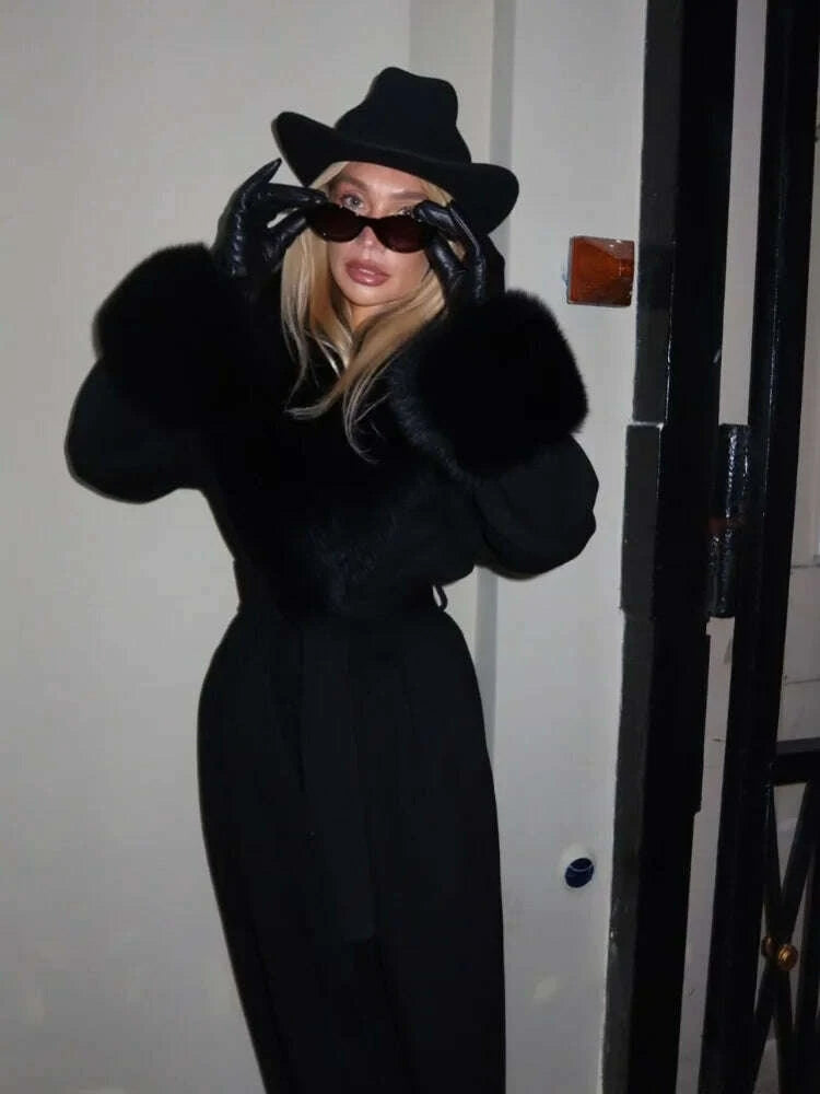 kimlud-elegant-fur-patchwork-woolen-coat-women-chic-full-sleeve-v-neck-lace-up-loose-long-overcoat-2025-lady-winter-commute-outwear-kimlud-womens-clothes-35043327